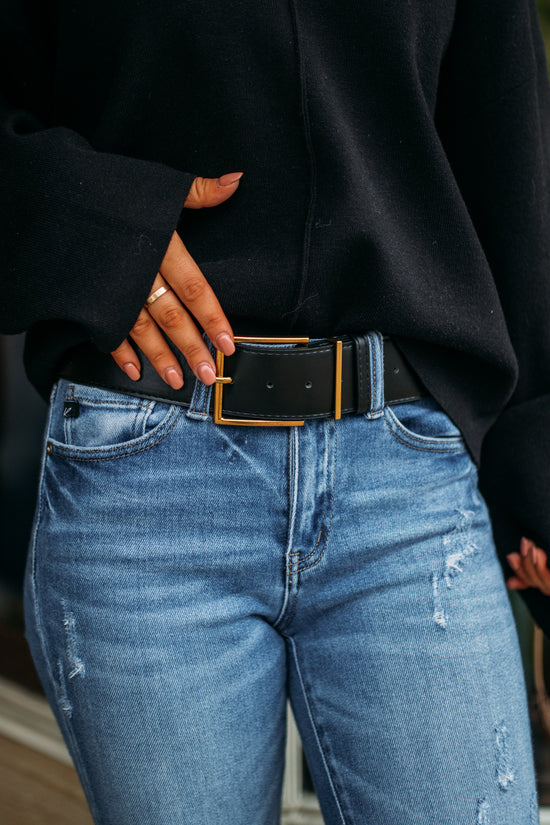 Buckle Belt -Black