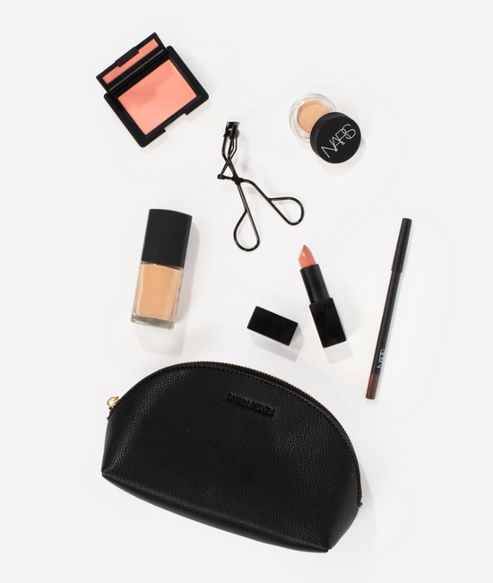 FAWN DESIGN THE COSMETIC BAG - BLACK