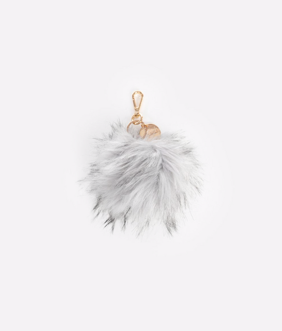 Load image into Gallery viewer, FAWN DESIGN THE POUF KEYCHAIN - GRAY
