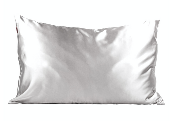 Kitsch Satin Pillowcase - Silver
