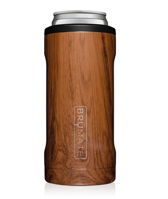 BruMate: HOPSULATOR SLIM | WALNUT (12OZ SLIM CANS)