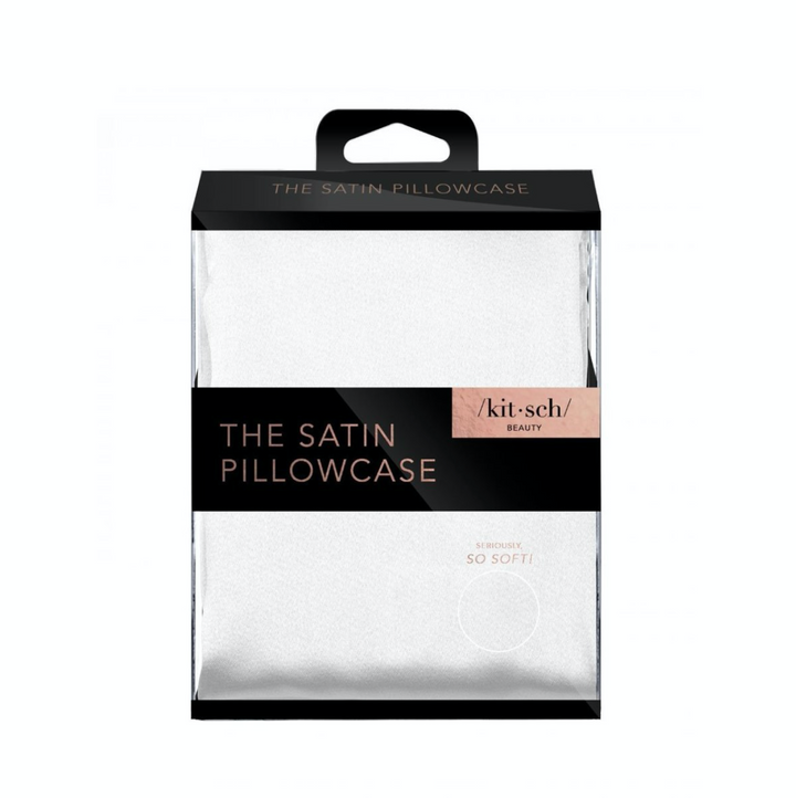 Kitsch Satin Pillow Case - Ivory