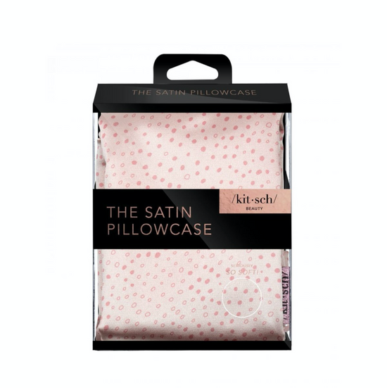 Load image into Gallery viewer, Kitsch Satin Pillowcase - Micro Dot
