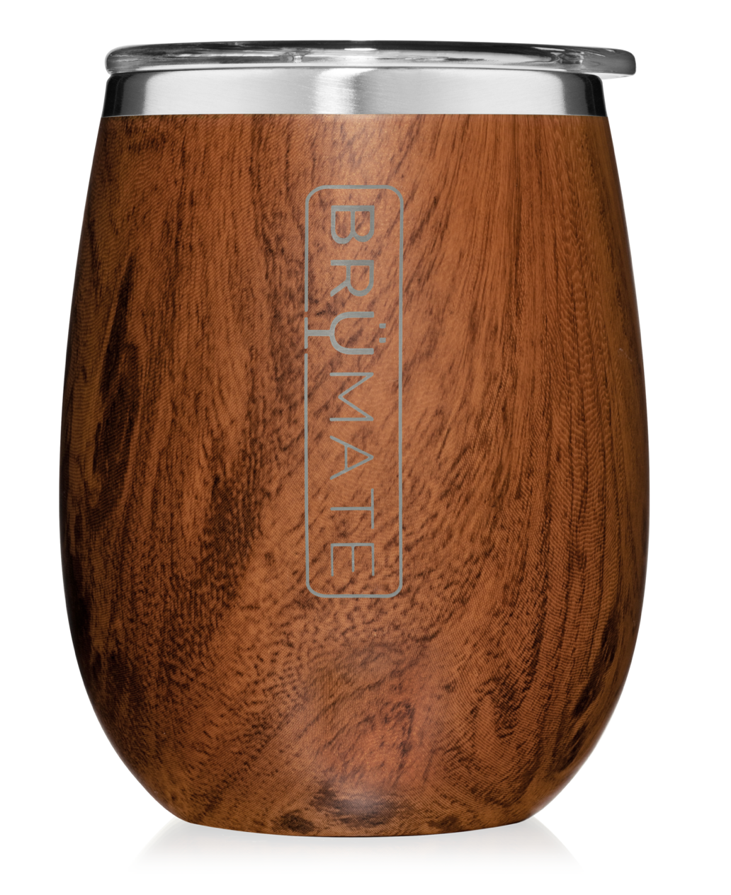 BruMate: UNCORK'D XL 14OZ WINE TUMBLER | WALNUT