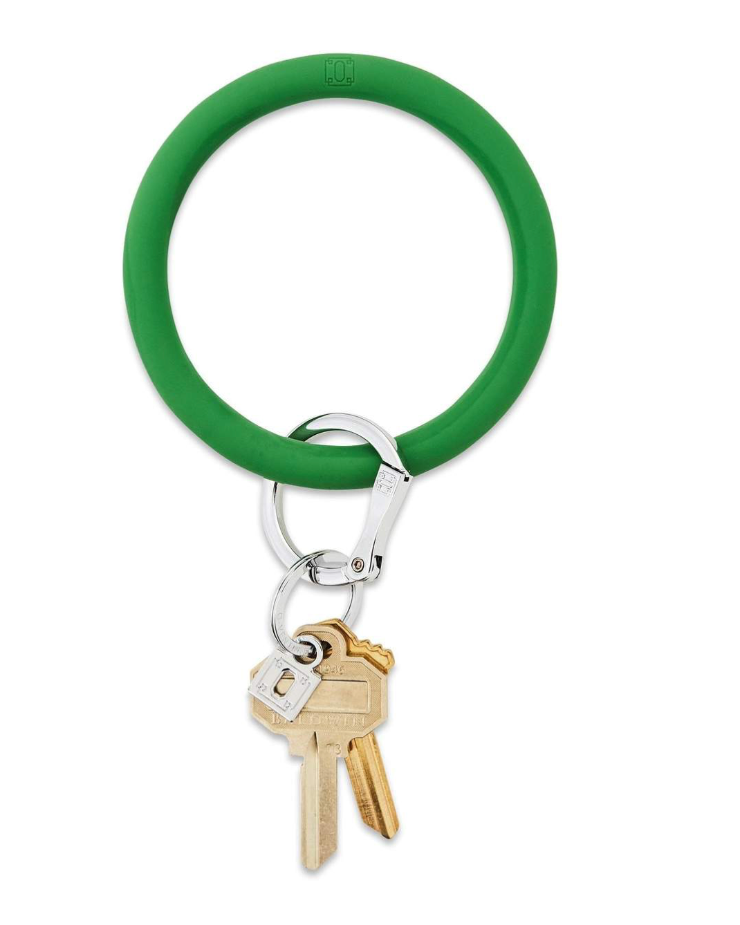 Silicone Big O® Key Ring-JEWEL TONE