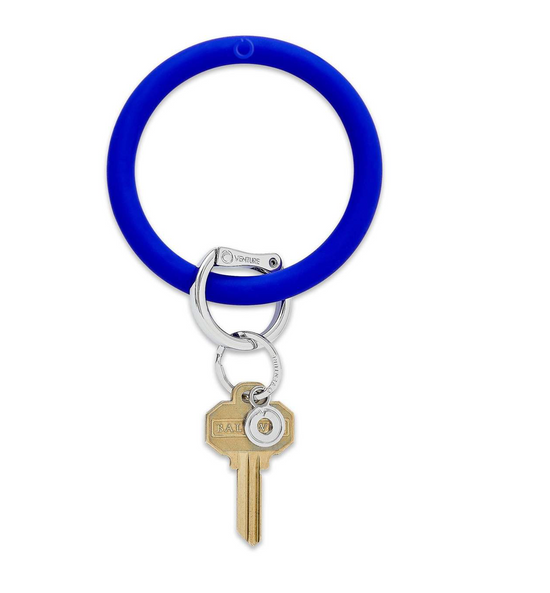 Load image into Gallery viewer, Silicone Big O® Key Ring-JEWEL TONE
