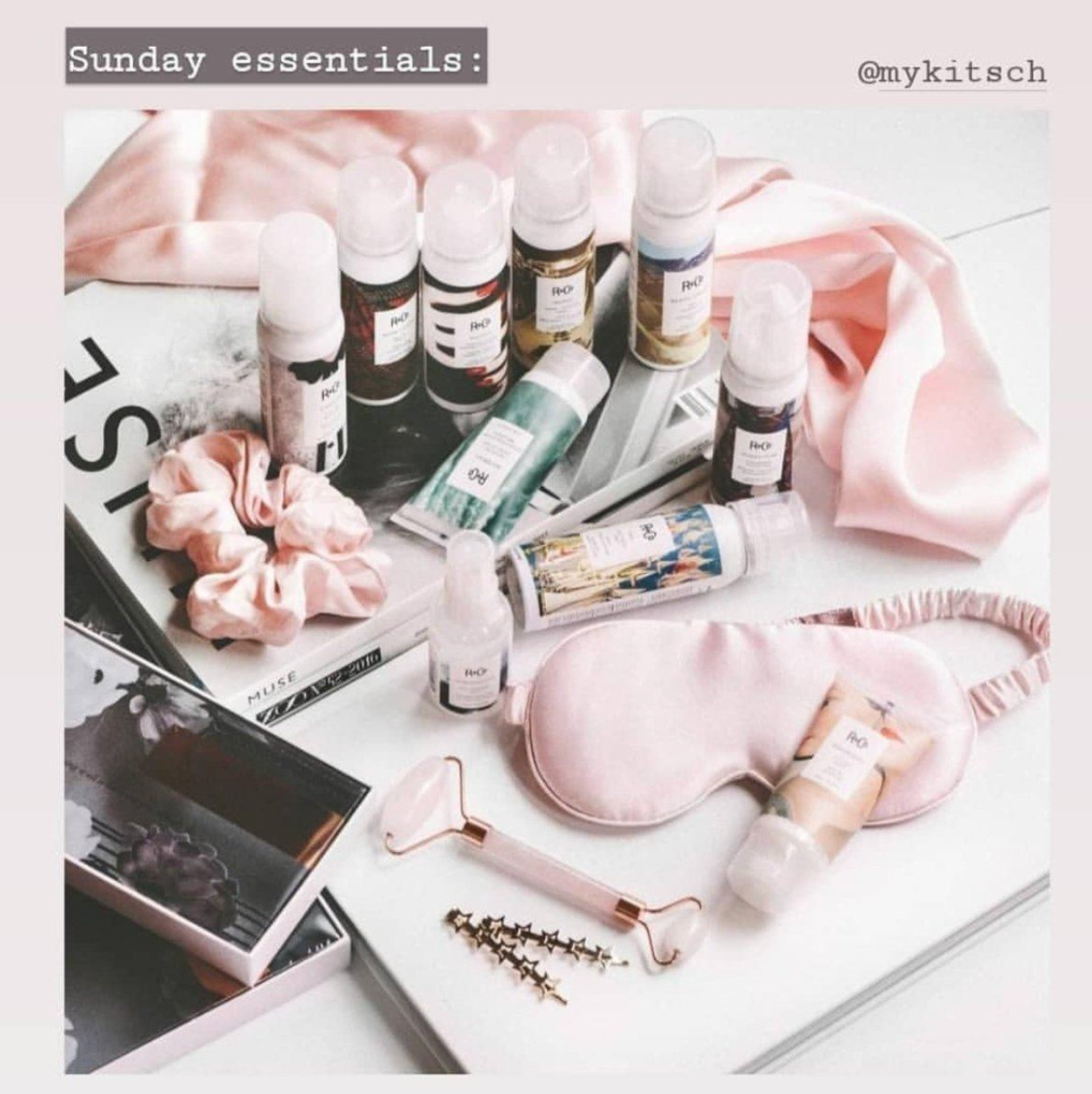 Kitsch Rose Quartz Facial Roller