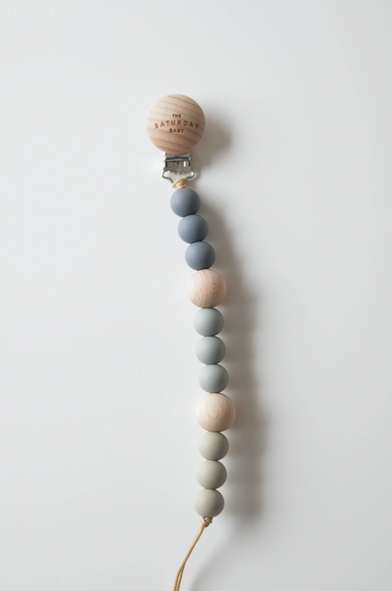 The Saturday Baby - Pacifier Clips - Sea