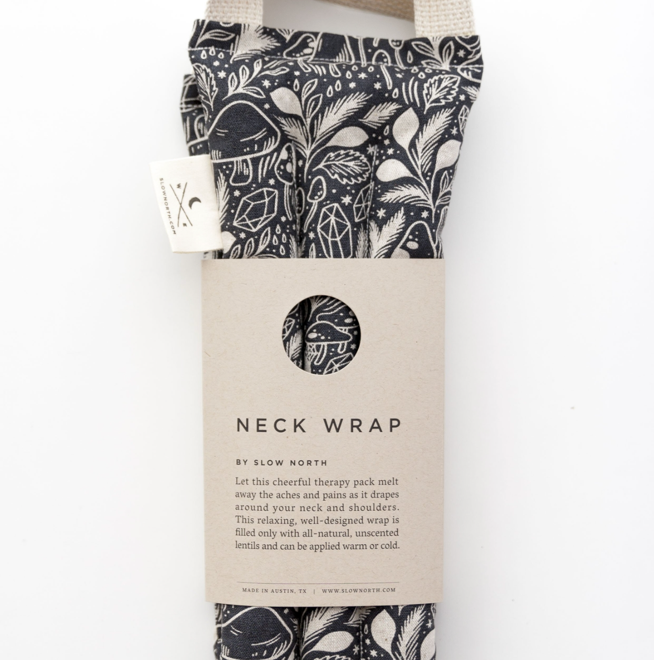 Slow North - Neck Wrap Therapy Pack - Mystical Mushroom
