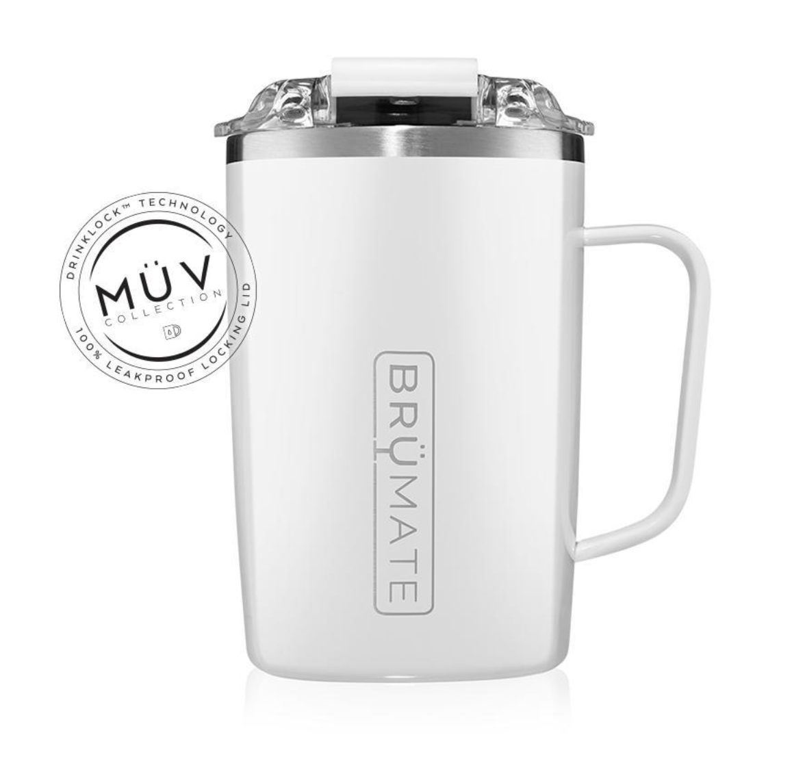 BruMate: TODDY 16OZ | ICE WHITE