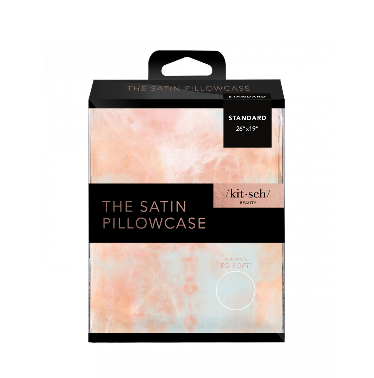 Load image into Gallery viewer, Kitsch: Satin Pillowcase - Sunset Tie Dye

