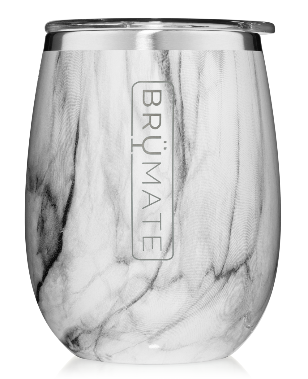 BruMate: UNCORK'D XL 14OZ WINE TUMBLER | CARRARA