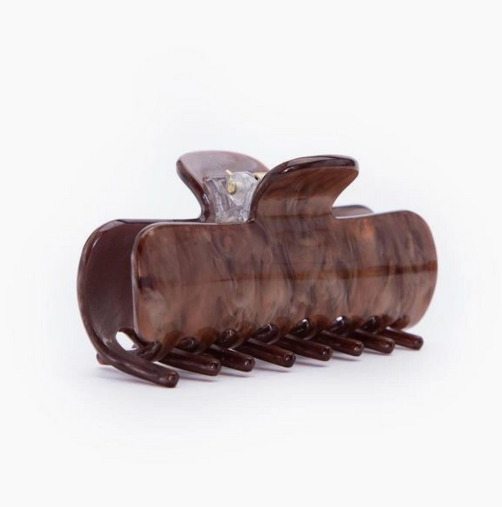 Kitsch - Eco-Friendly Marble Claw Clip - Brunette