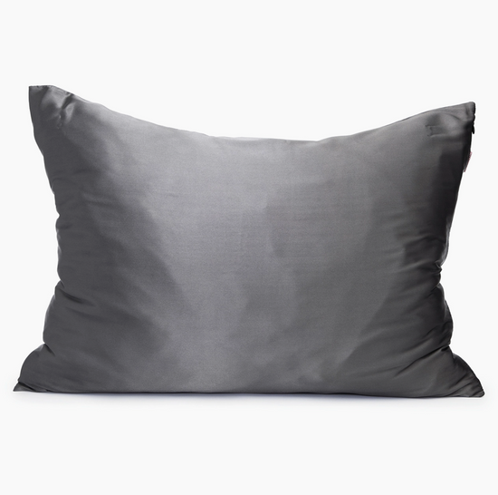 Kitsch- Satin Pillowcase - Charcoal