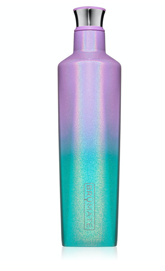 BruMate: BRÜMATE 25OZ REHYDRATION BOTTLE | GLITTER MERMAID