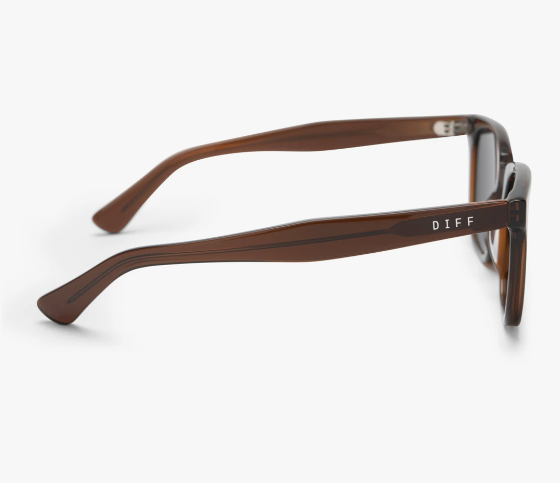 Load image into Gallery viewer, Colton -Diff Eyewear -Whiskey + Grey Polarized
