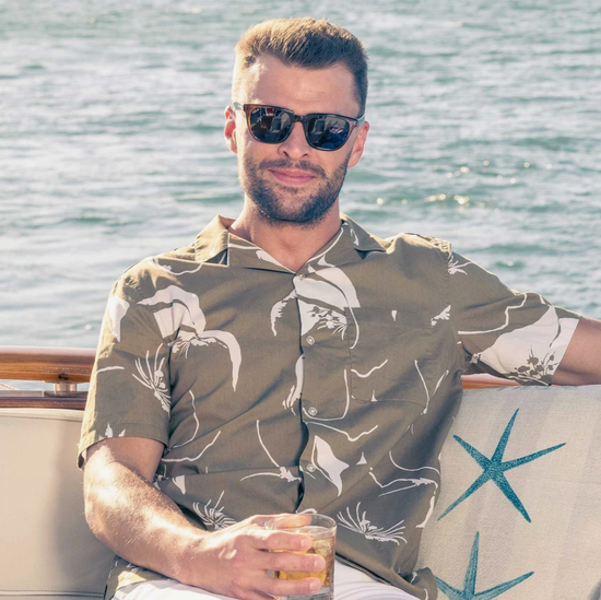 Colton -Diff Eyewear -Whiskey + Grey Polarized