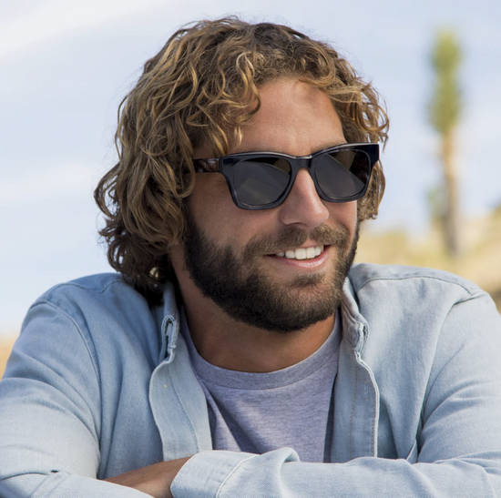 Dean - Diff Eyewear -Black + Grey Polarized