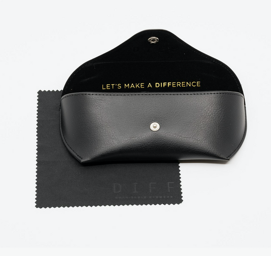 Diff Eyewear: Jordyn -Black Grey Polarized