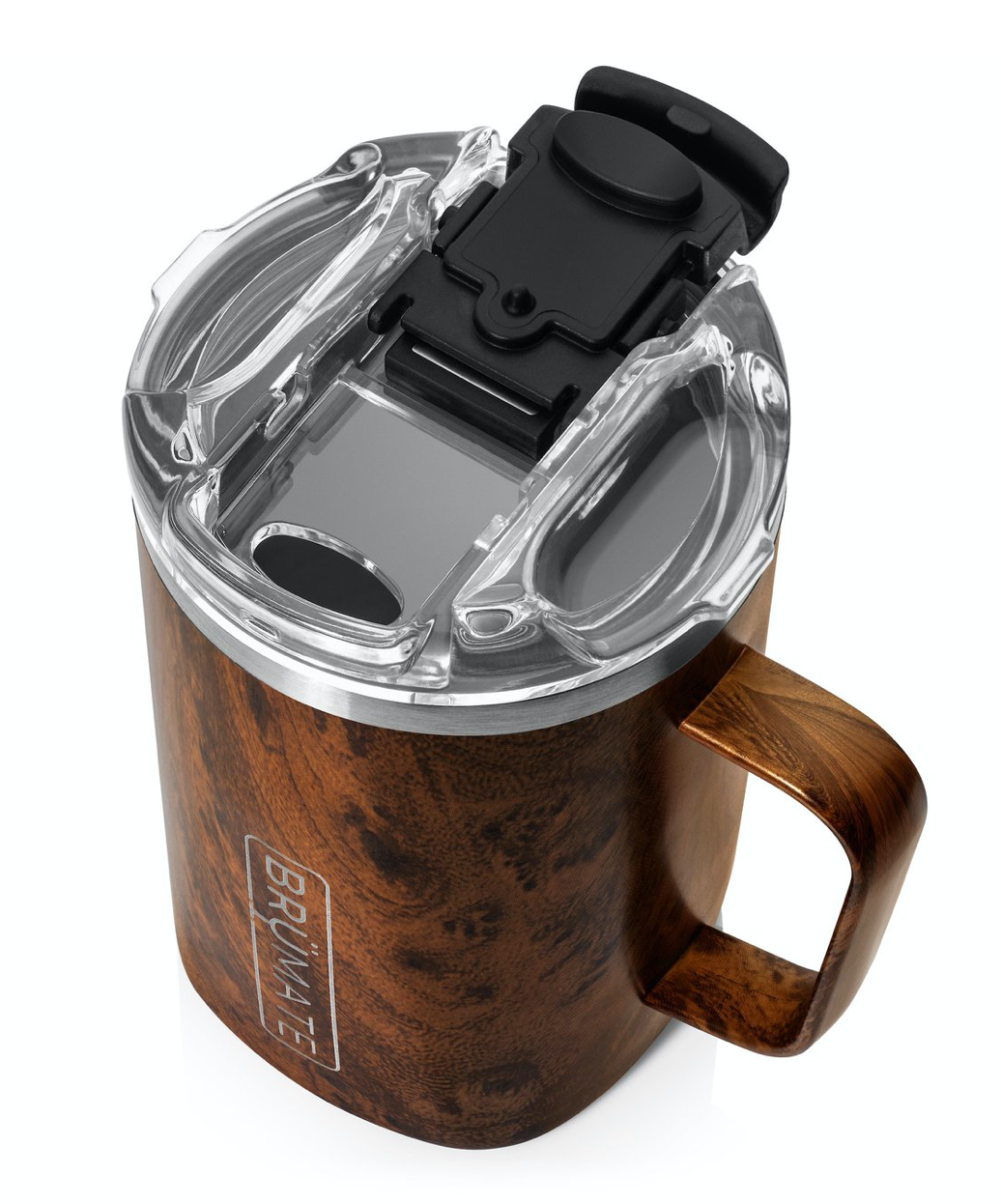 Corkcicle 16 oz. Coffee Mug in Walnut