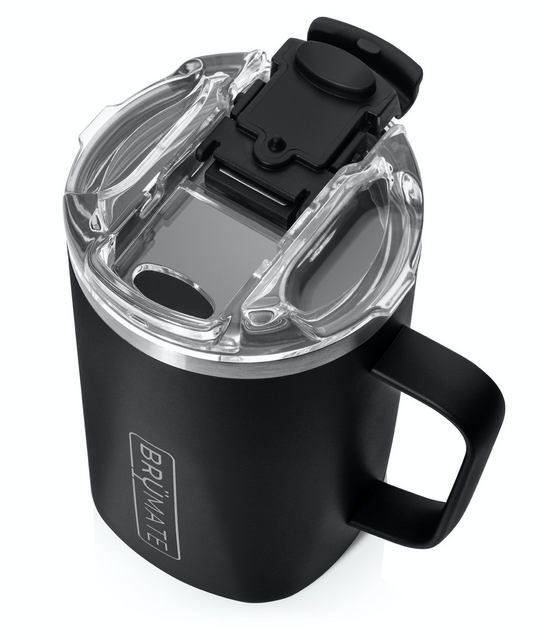 BruMate:  TODDY 16OZ INSULATED COFFEE MUG | MATTE BLACK