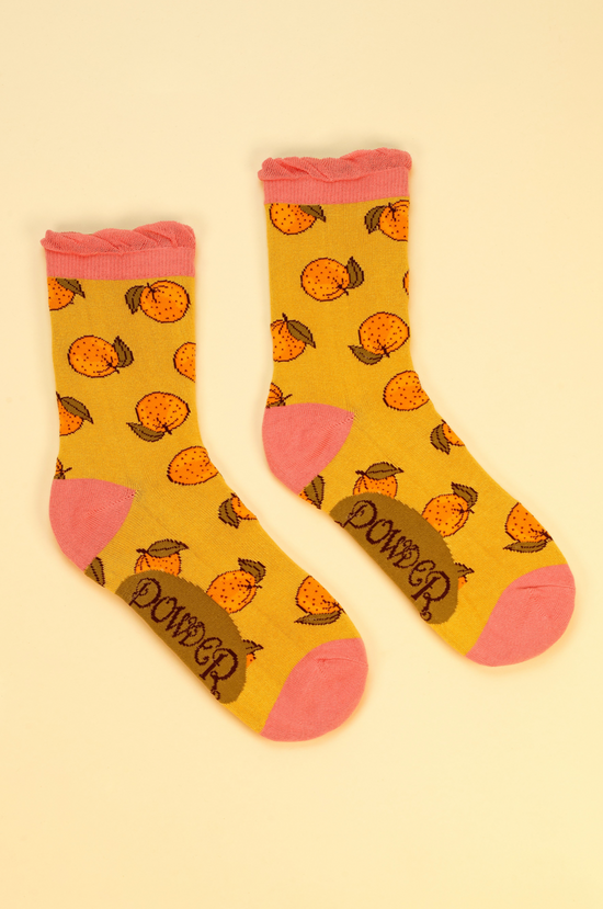 Orange Party Socks