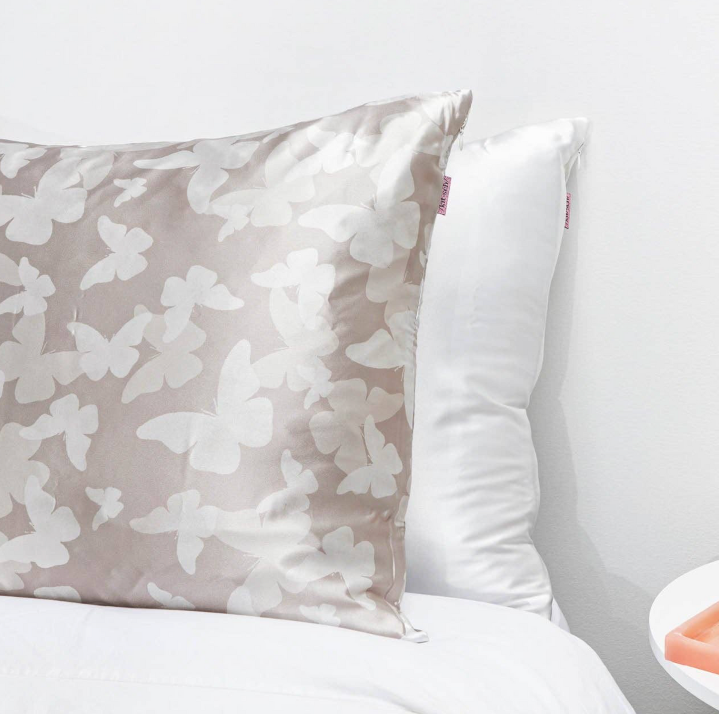 Kitsch: Satin Pillowcase - Champagne Butterfly