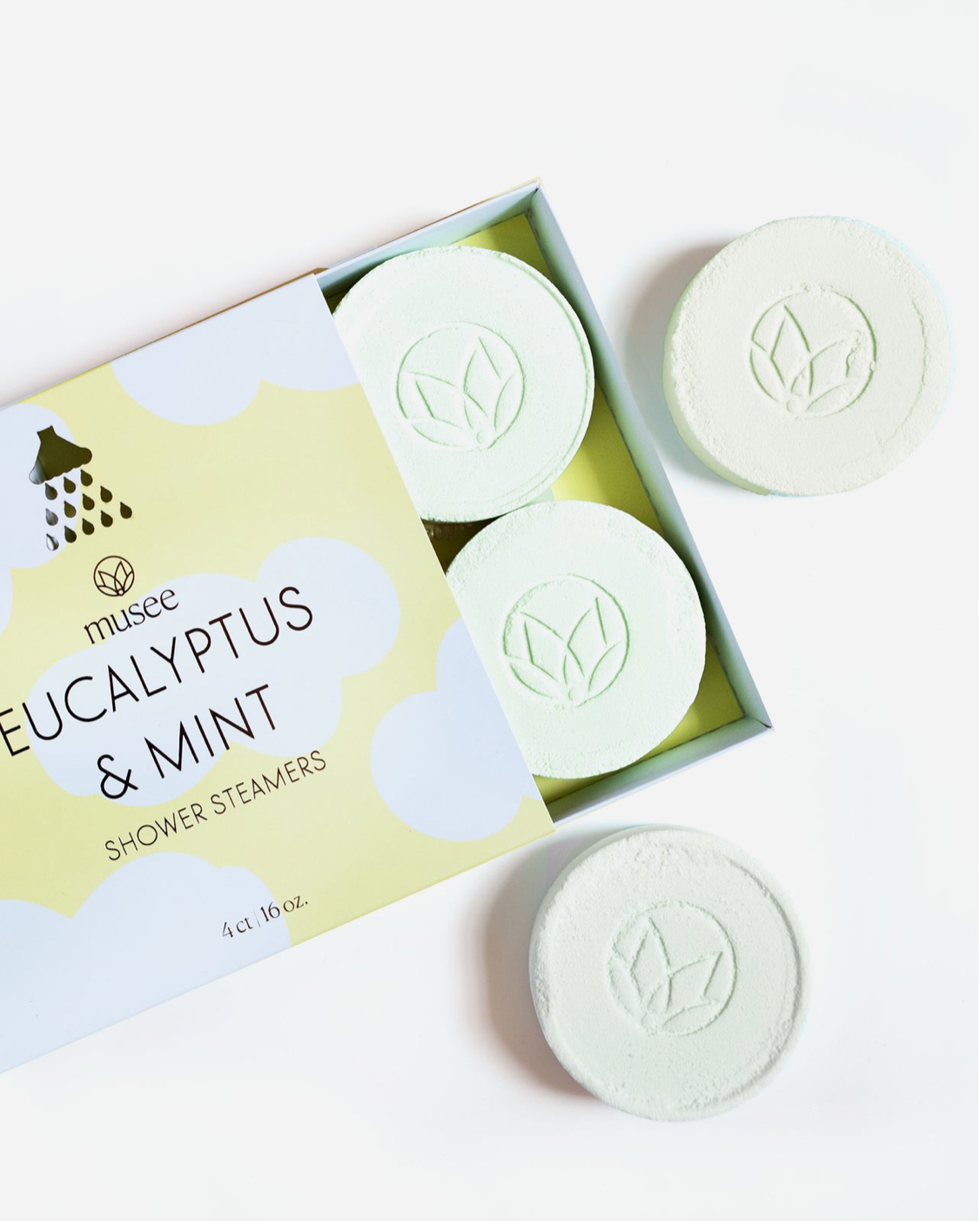 Musee: Eucalyptus & Mint Shower Steamers