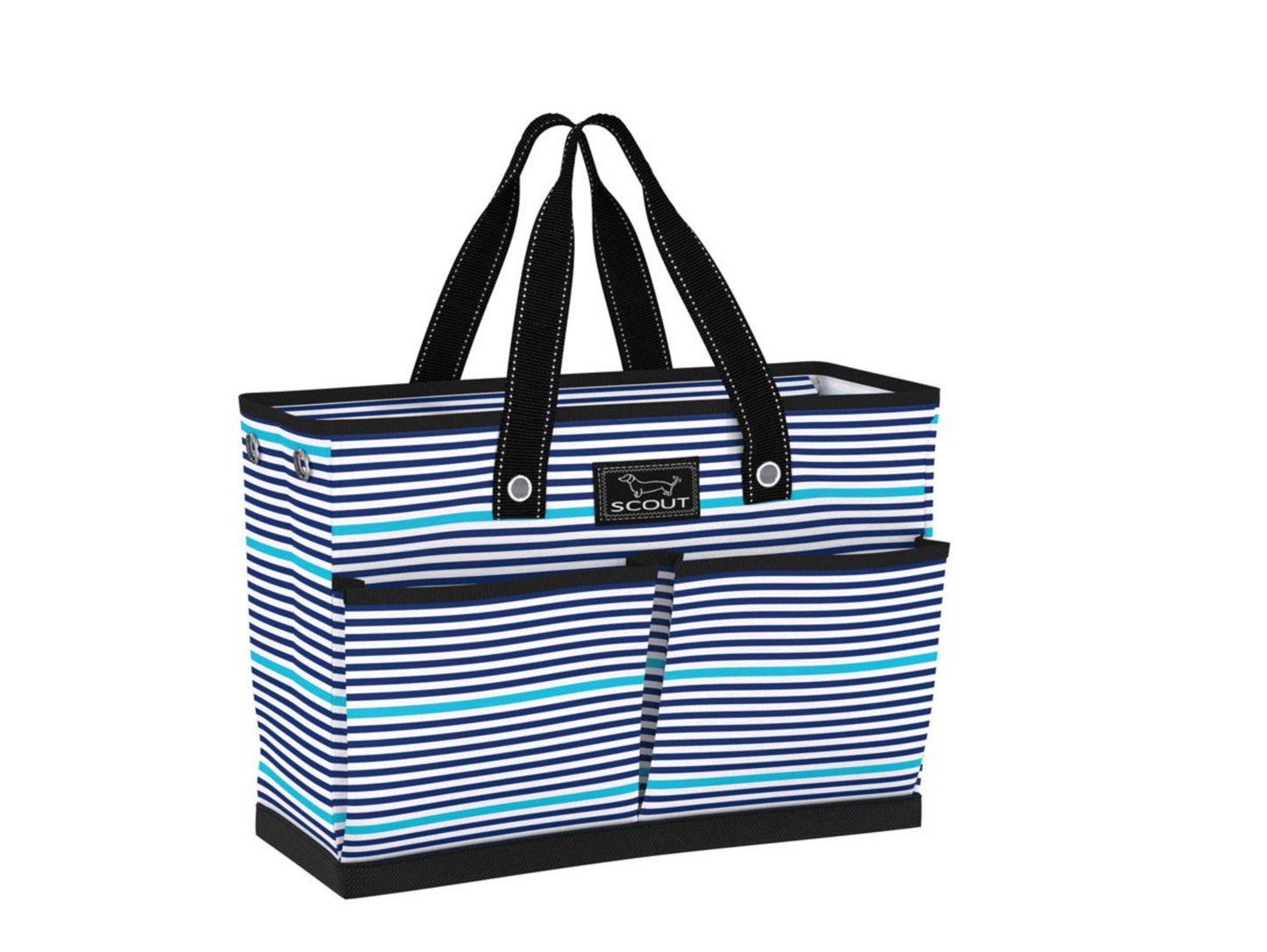 This bag is well-suited for multiple uses with four exterior pockets, a roomy interior, and a max-capacity breakaway zipper. Not your usual fabric, this unique material is durable, lightweight, and keeps things dry for whatever your day throws at you.