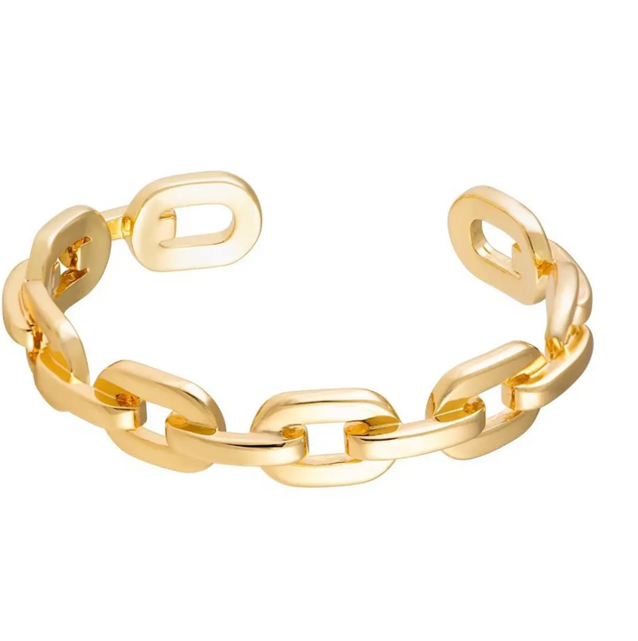 Sahira: Kaye Link Bracelet -Gold