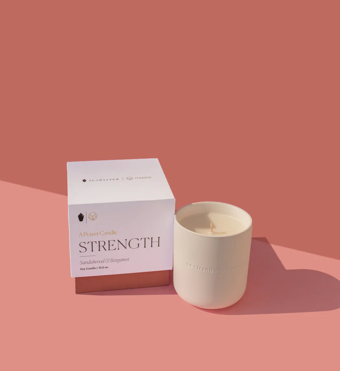 Musee: Strength Prayer Candle