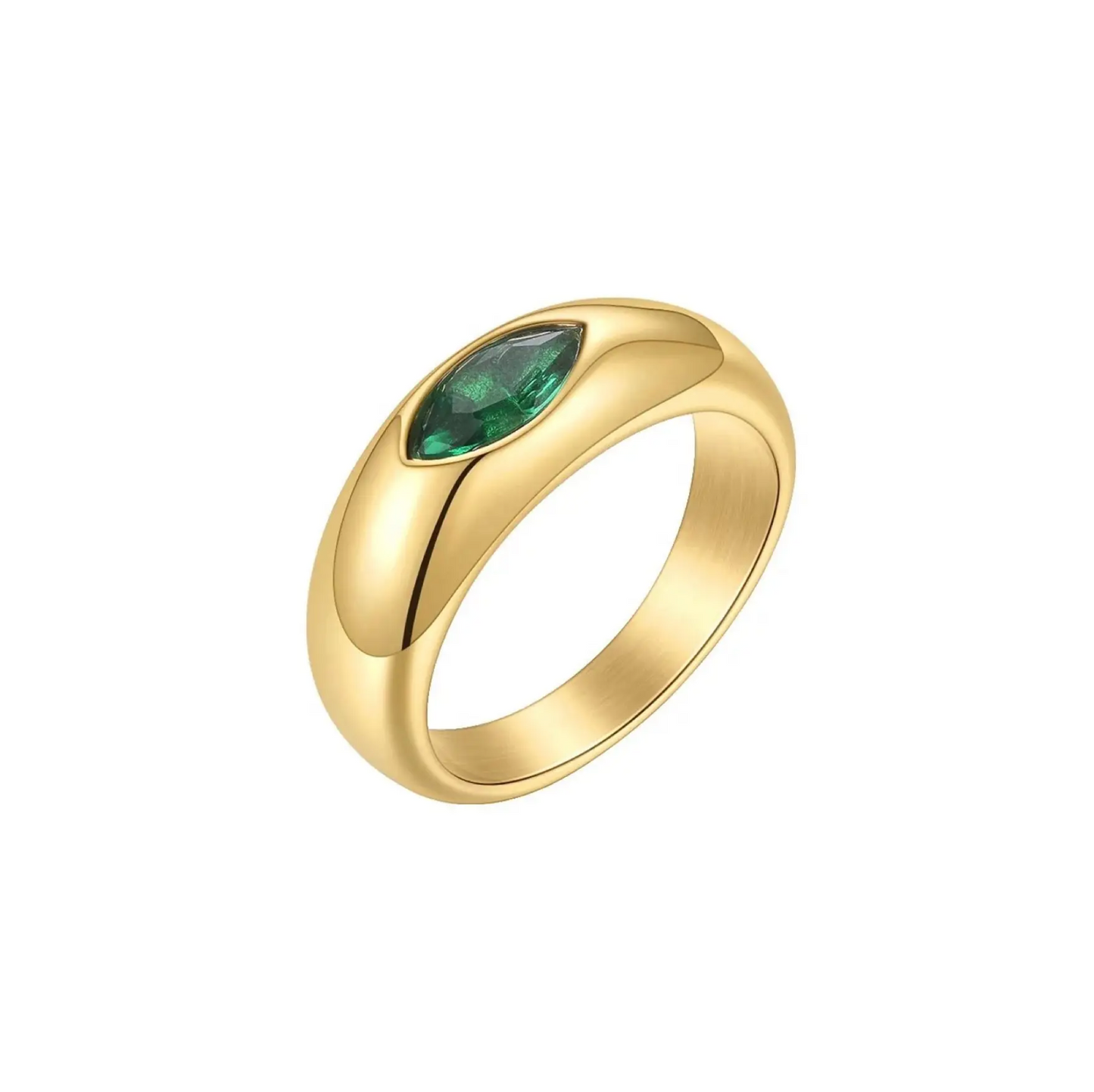 Sahira: Mila Emerald Ring