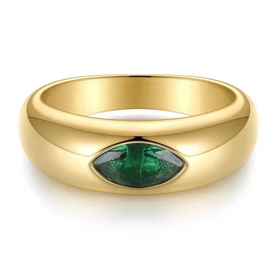 Sahira: Mila Emerald Ring