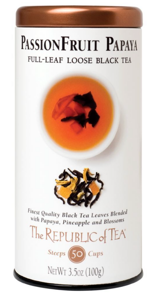 Load image into Gallery viewer, PassionFruit Papaya Black Full-Leaf Tea
