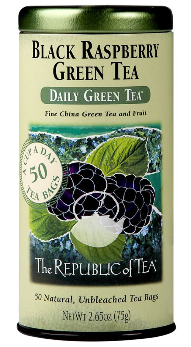 Black Raspberry Green Tea Bags