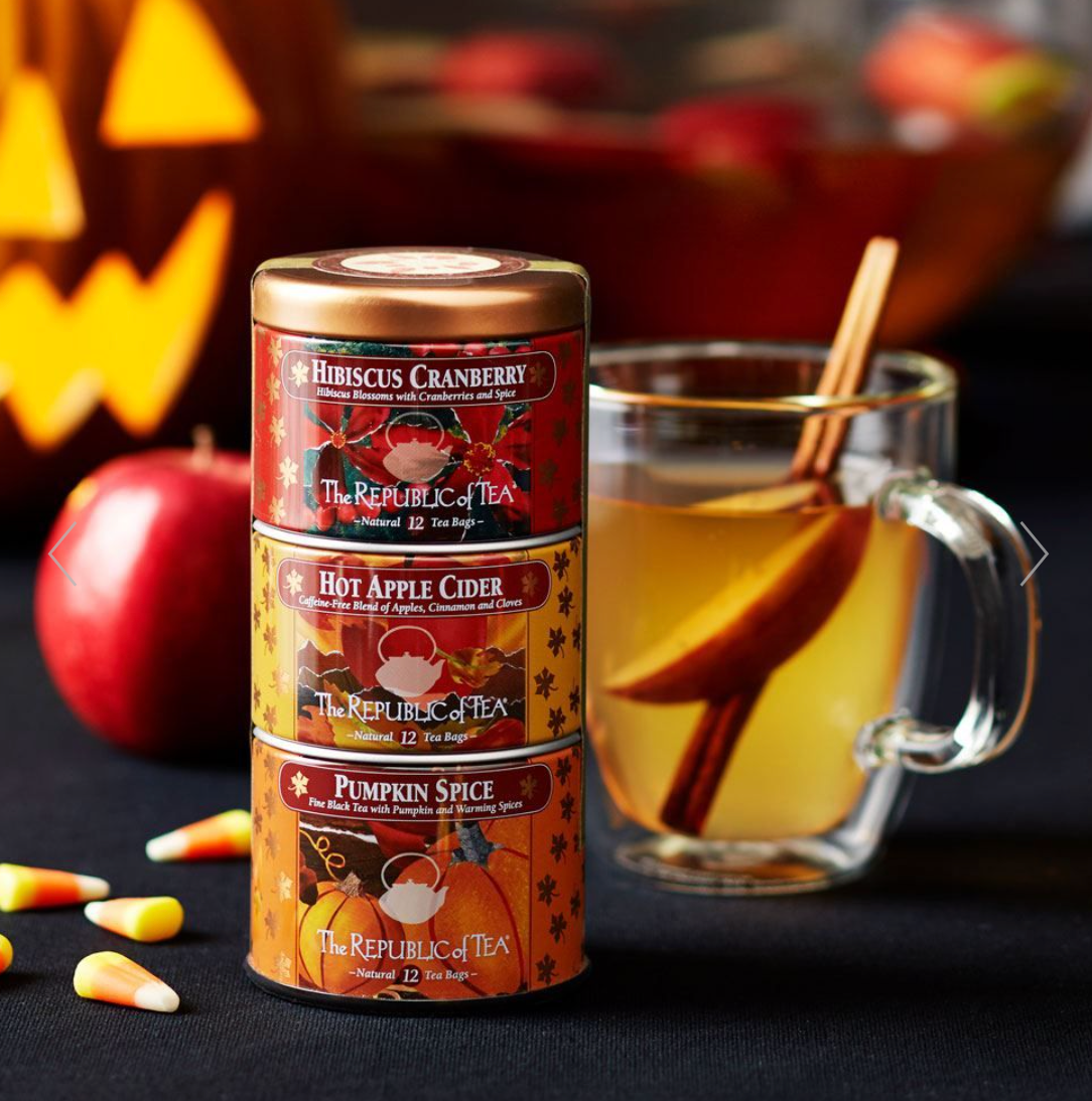 Harvest Stackable Tea Tin