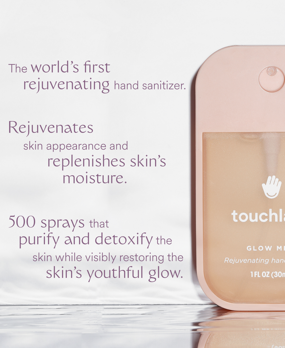 Touchland: Glow Mist Rosewater – Sincerely Yours