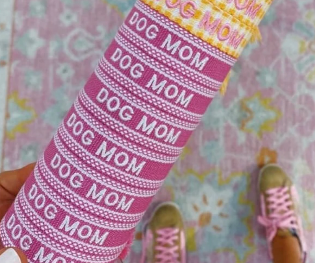 Dog Mom Signature Bracelet