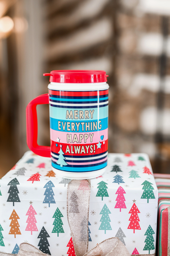 Merry Everything Mug - Stripe
