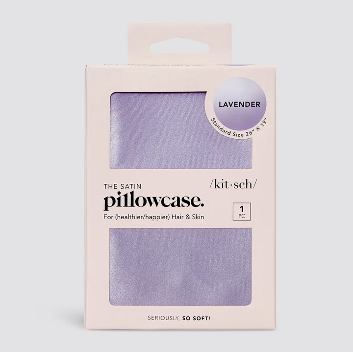 Kitsch: Satin Pillowcase - Lavender