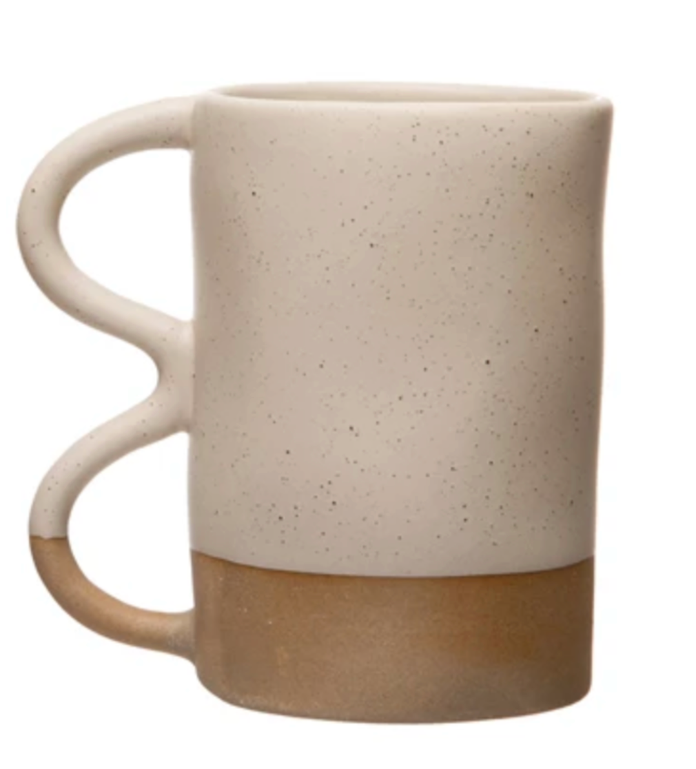 Stoneware Mug -Matte Speckled Finish