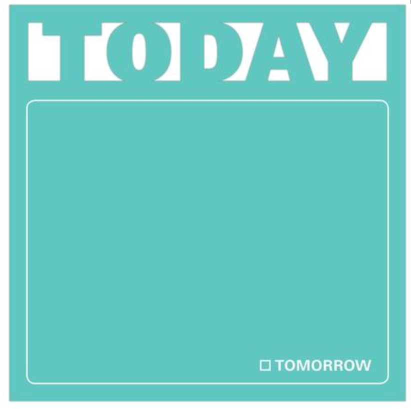 Today Diecut Sticky Notes